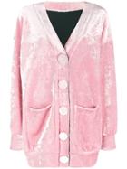 Vivetta Bosh Oversized Cardigan - Pink & Purple