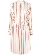 Ports 1961 Shirt Dress With Stripes - Neutrals
