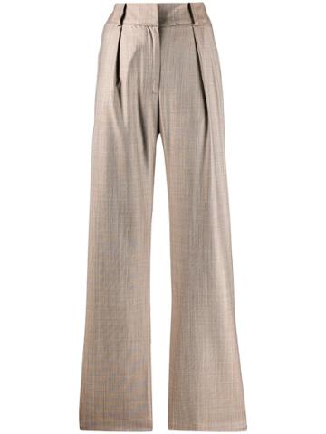 Matériel Pinstriped Trousers - Neutrals