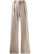 Matériel Pinstriped Trousers - Neutrals