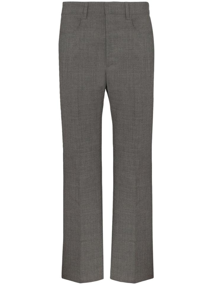Sunflower Slim-fit Tailored Trousers - Grey