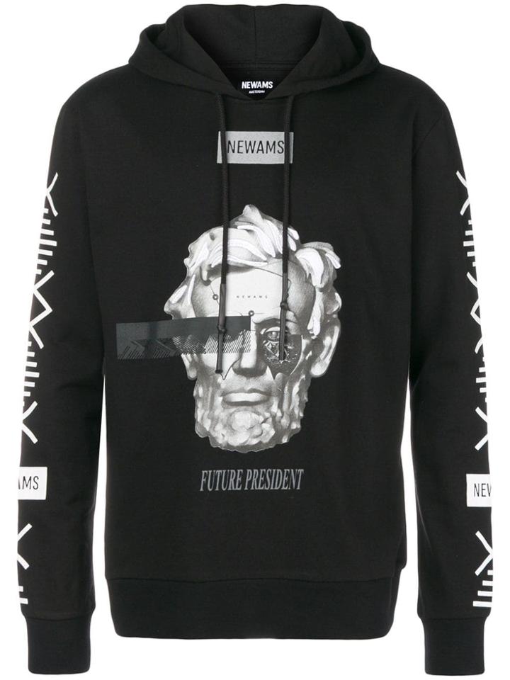Newams Abraham Lincoln Hoodie - Black
