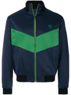 Versace Two Tone Sports Jacket - Blue