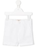 Armani Junior - Smart Shorts - Kids - Cotton/linen/flax - 18 Mth, Toddler Boy's, White