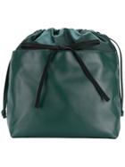 Marni Bow Detail Backpack - Green