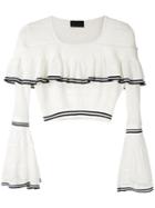 Andrea Bogosian Blusa Pires Abf - White