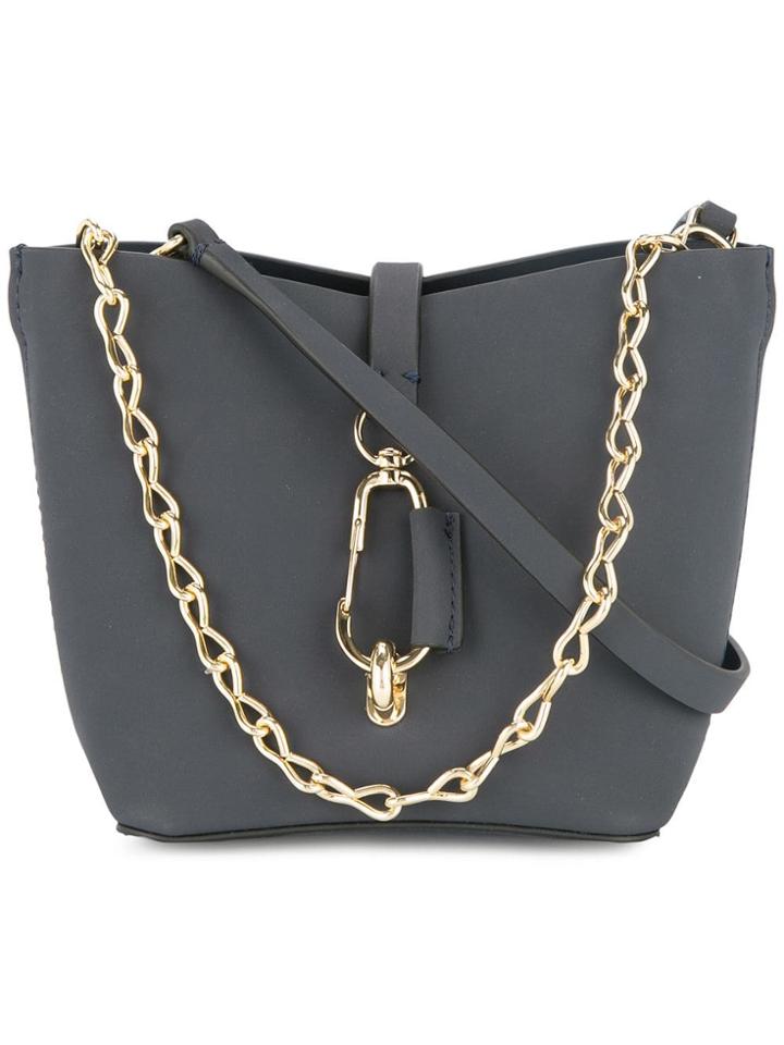 Zac Zac Posen Chain Detail Crossbody Bag - Blue