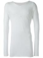 Ma+ - Stitching Detail T-shirt - Men - Cotton - 52, White, Cotton