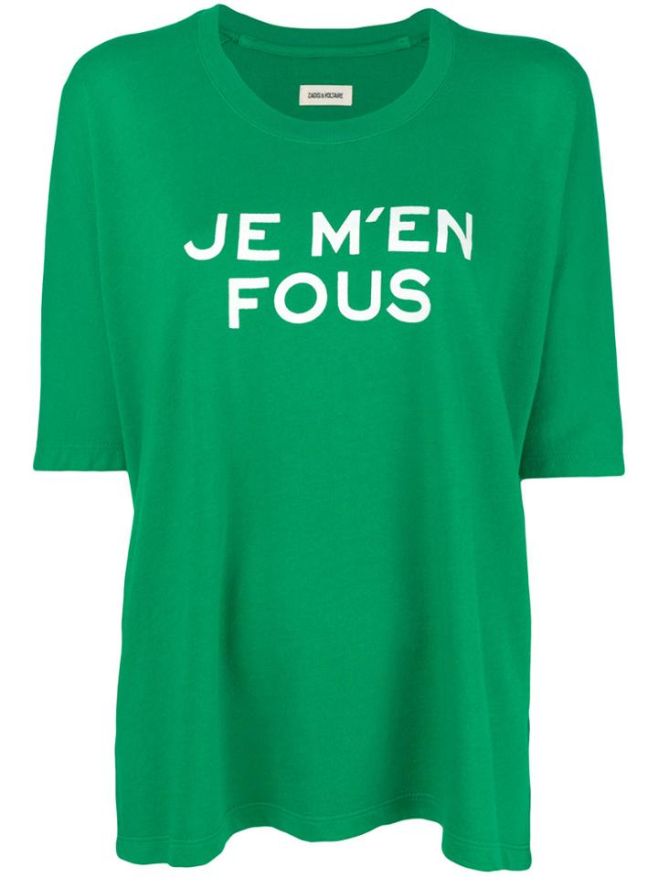 Zadig & Voltaire Portland T-shirt - Green