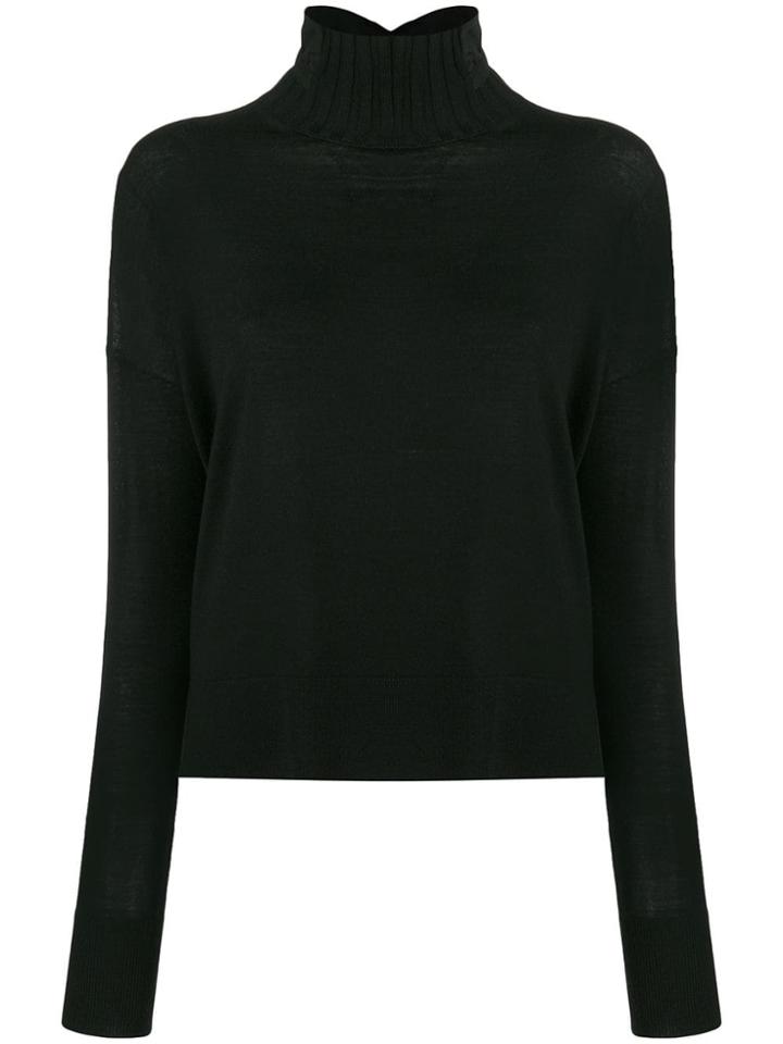 Dorothee Schumacher Poetic Drape Blouse - Black
