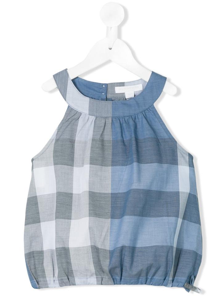 Burberry Kids - Flo Top - Kids - Cotton - 10 Yrs, Girl's, Blue