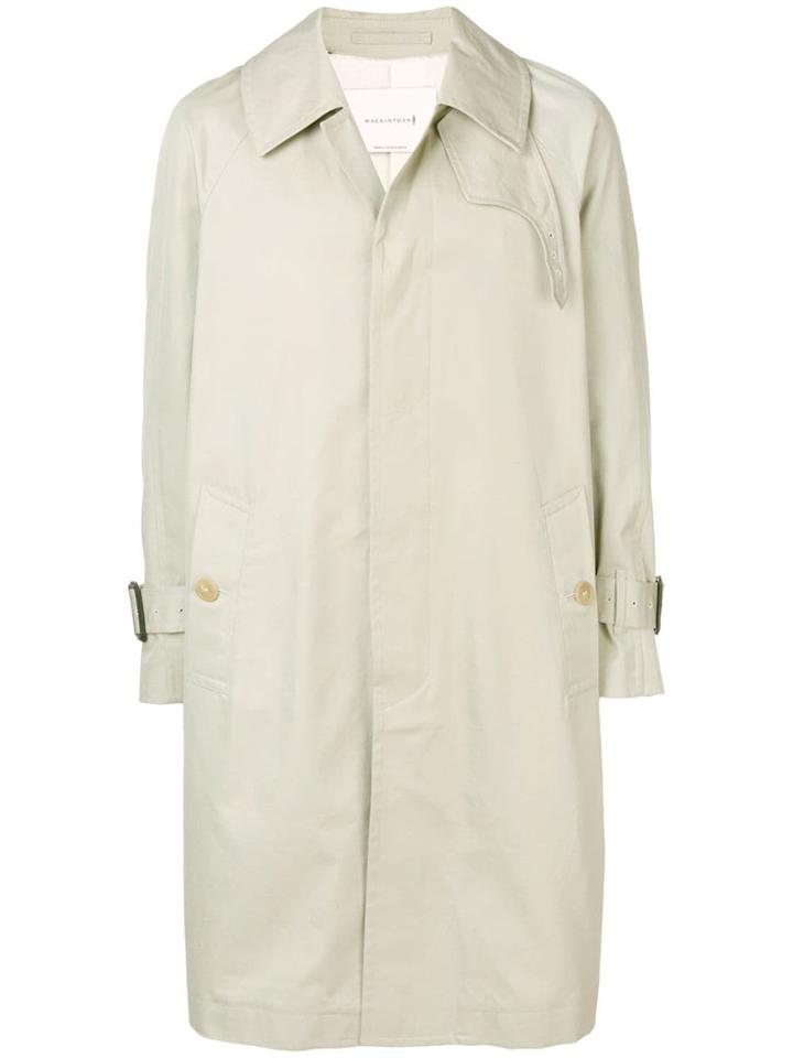 Mackintosh Sand Cotton Oversized Fly-fronted Trench Coat Gm-129bs -