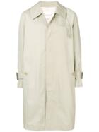 Mackintosh Sand Cotton Oversized Fly-fronted Trench Coat Gm-129bs -
