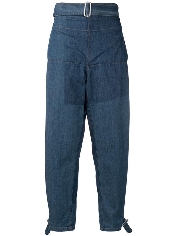 Jw Anderson Deconstructed Jeans - Blue