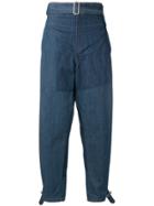 Jw Anderson Deconstructed Jeans - Blue