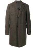 Lanvin Cashmere Single-breasted Coat - Brown