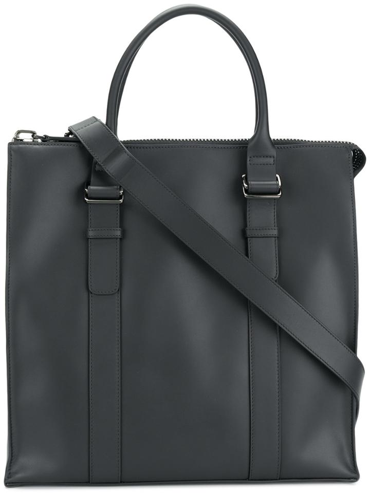 Zanellato Square Tote - Black