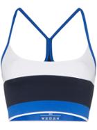 Lndr Striped Sports Bra - Blue