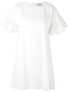 Maison Labiche - Broderie T-shirt Dress - Women - Cotton - M, Women's, White, Cotton