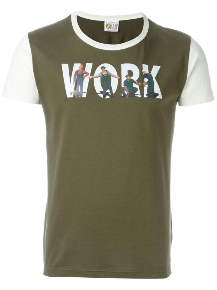 Walter Van Beirendonck Vintage Work Printed T-shirt - Green