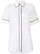 Essentiel Antwerp Lace Piped Shirt - White