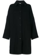 Barena Single Breasted Coat - Black