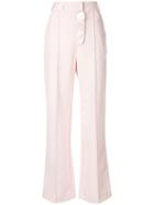 Acler Lynne Button Detail Trousers - Pink