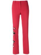 Martha Medeiros Embroidered Tailored Trousers