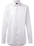 Ermenegildo Zegna - Striped Shirt - Men - Cotton - 39, White, Cotton