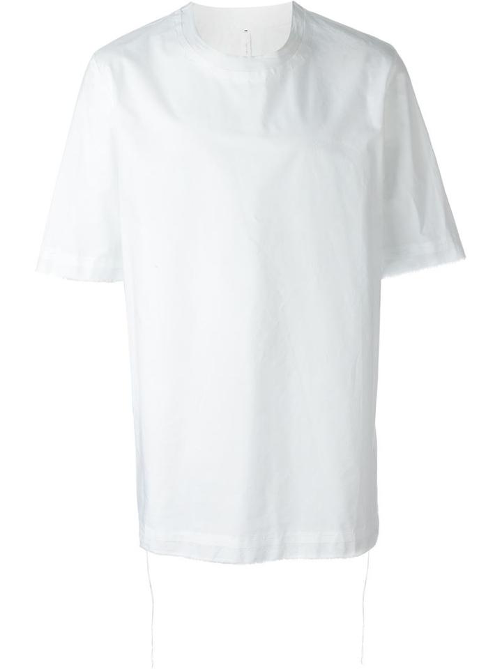 Damir Doma 'tireo' Top, Men's, Size: Small, White, Cotton