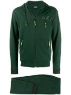 Ea7 Emporio Armani Logo Print Tracksuit Set - Green