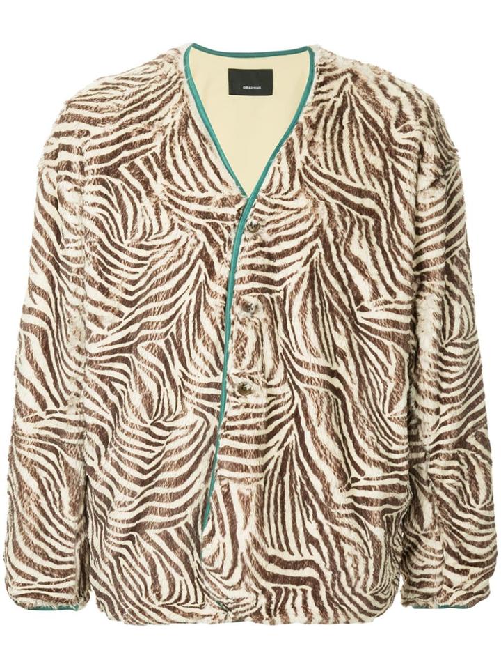 08sircus Zebra Print Jacket - Multicolour