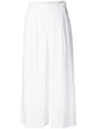 Guild Prime Flared Cropped Trousers - White