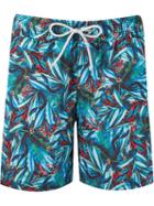 Lygia & Nanny Printed Swim Shorts, Men's, Size: 42, Blue, Polyester/spandex/elastane