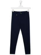 Ralph Lauren Kids Teen Skinny-fit Trousers - Blue