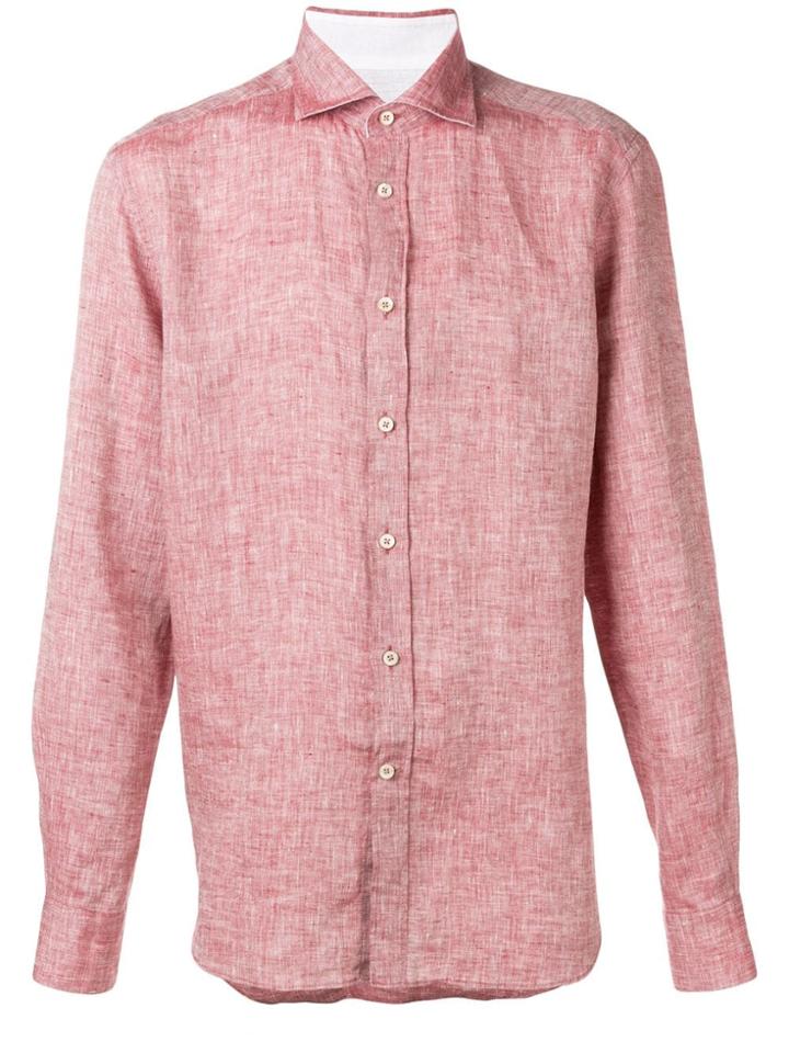 Corneliani Classic Lightweight Shirt - Red