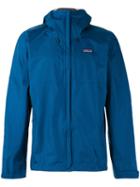 Patagonia Hooded Jacket, Men's, Size: Medium, Blue, Nylon