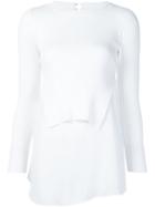 T By Alexander Wang Ribbed Knit Layered Jumper