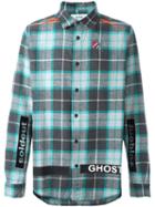 Sold Out Frvr Multiple Prints Plaid Shirt, Men's, Size: Large, Grey, Cotton/polyester/other Fibers