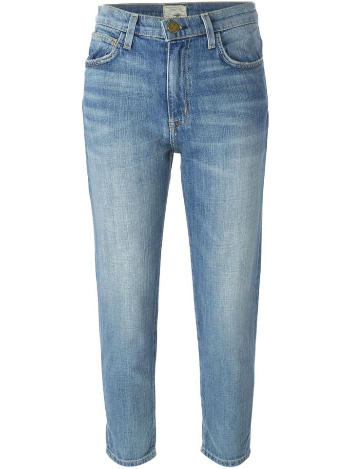 Current/elliott Cropped Jeans, Women's, Size: 29, Blue, Cotton