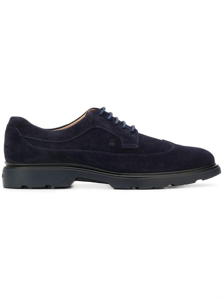 Hogan Lace-up Brogues - Blue