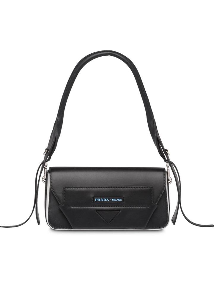 Prada Manuelle Shoulder Bag - Black