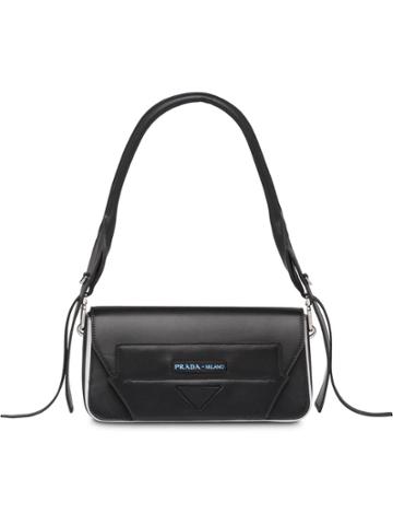 Prada Manuelle Shoulder Bag - Black