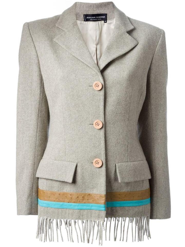 Jean Louis Scherrer Vintage Fringed Jacket
