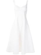 Tufi Duek Linen Midi Dress - White