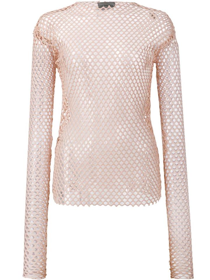 Les Animaux Stretch Mesh Top