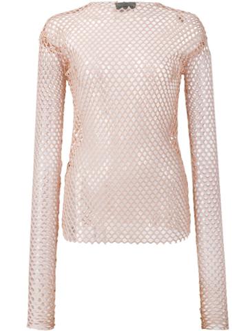 Les Animaux Stretch Mesh Top
