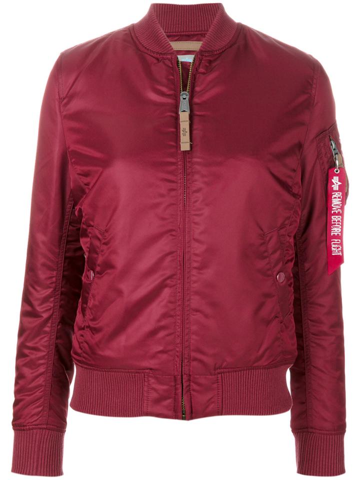 Alpha Industries Bomber Jacket - Red