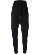 Barbara I Gongini Drawstring Track Pants, Women's, Size: Medium, Black, Cotton