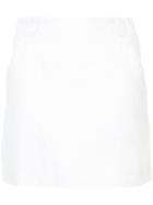 Venroy High-waisted Mini Skirt - White